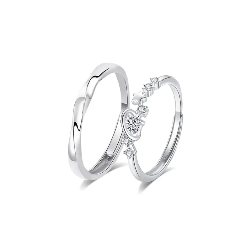 MISS TOOYA S999 Fine Silver Rings Unisex-0