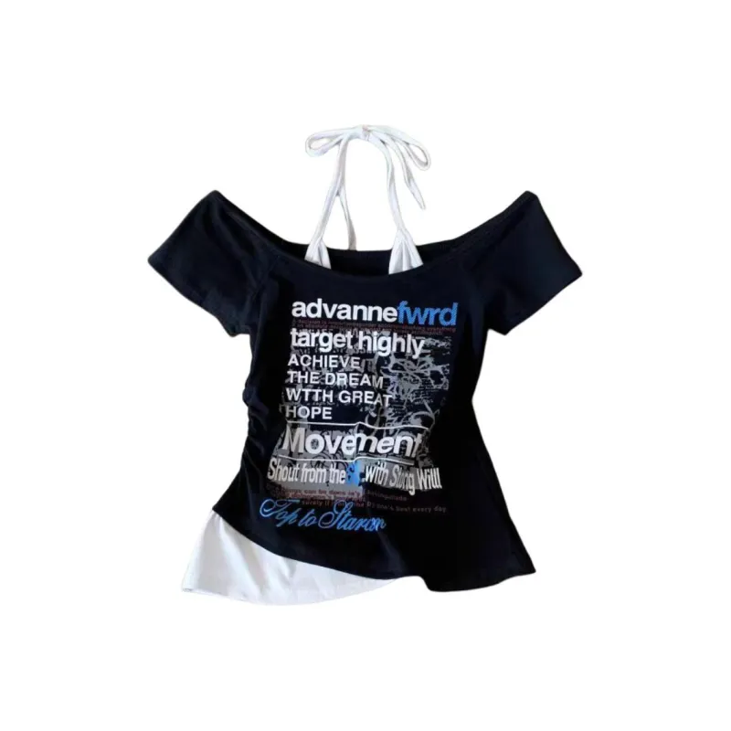 ABCMININ Regular T Shirt Women's-0