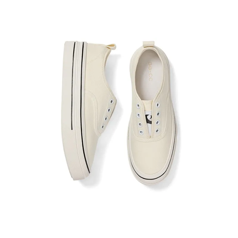 GG CC Slip Resistant Cushioning Abrasion Resistant Lightweight Low Top Platform Slip on Skateboard Shoes Women's-11