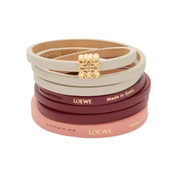 LOEWE Calfskin Bracelets Women's Multicolor
