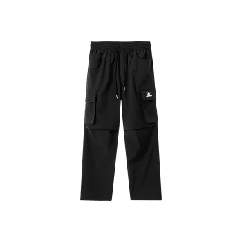 SANTASTIC Cargo Pants Men Black