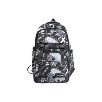 Yalu Nylon Backpack Unisex Multicolor