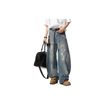 FOMOCE Jeans Unisex Light Gray