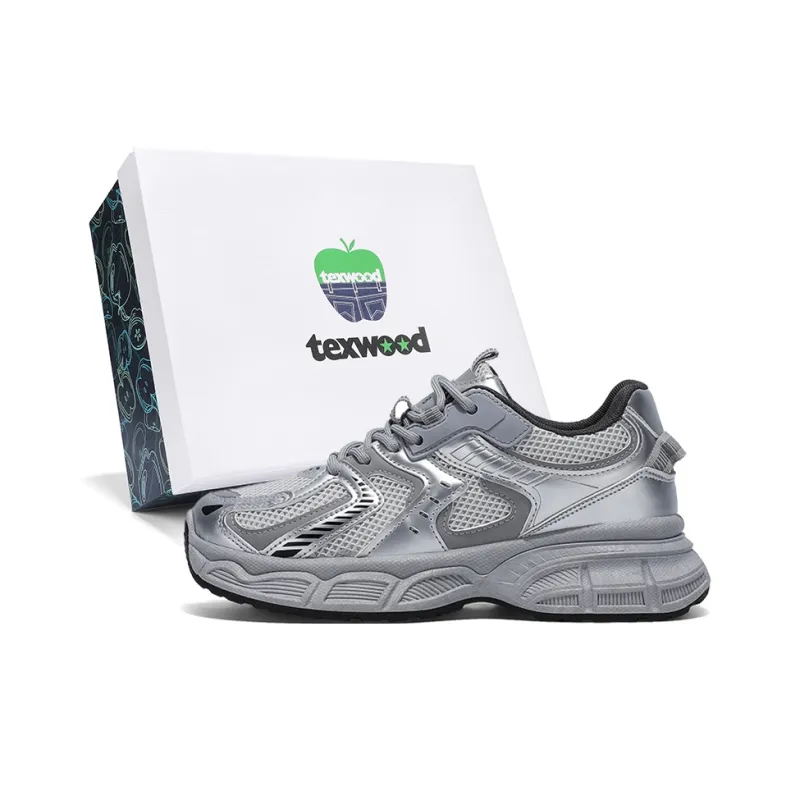 TEXWOOD Slip Resistant Coverage Support Low Top Chunky Sneakers Women's-8
