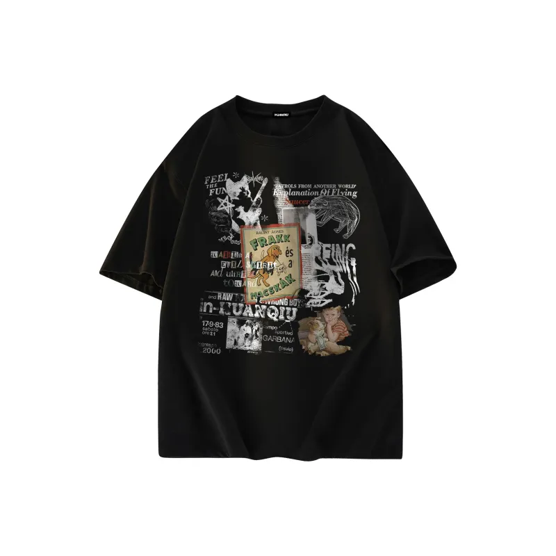HUANQIU T Shirts Unisex-5