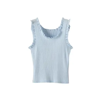 Late White Knitwear Women's Light Blue