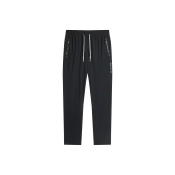 Jeep Pasture Horse Lifestyle Knitted Sweatpants Unisex Pure Black