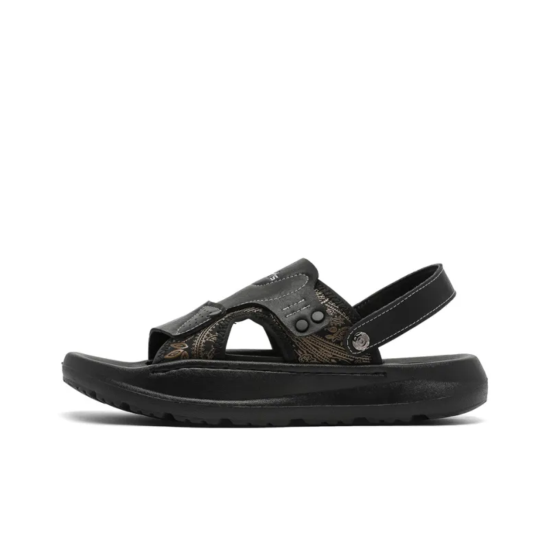 LUOMAIKE Beach Sandals Men's Black-0