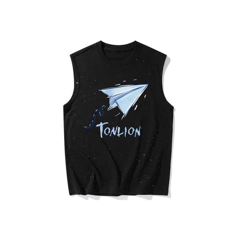 Tonlion Tank Tops Unisex-5