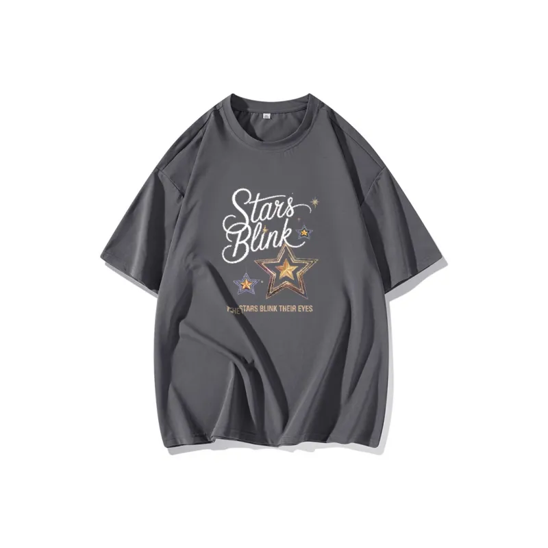 FAIRWHALE Drop Shoulder Sleeve T Shirt Women's-12
