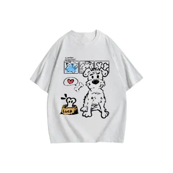 ILYOIL Drop Shoulder Sleeve T Shirt Women's