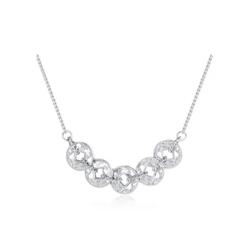 CHAOHONGJI S925 Silver Necklaces Women's