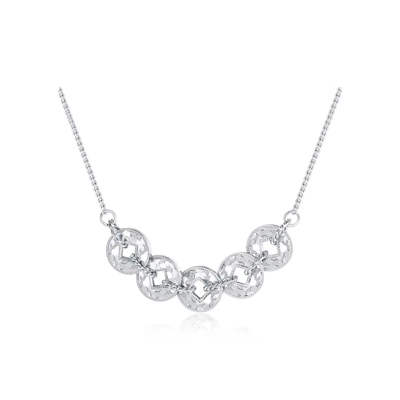 CHAOHONGJI S925 Silver Necklaces Women's-0