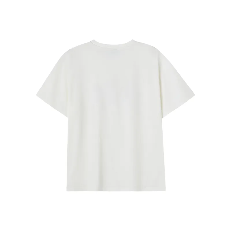 KXLFCHN T Shirts Unisex White-1