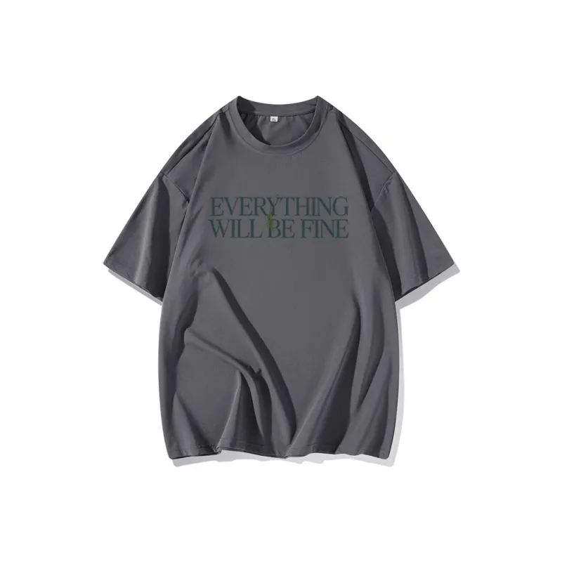 FAIRWHALE Drop Shoulder Sleeve T Shirt Women's-12