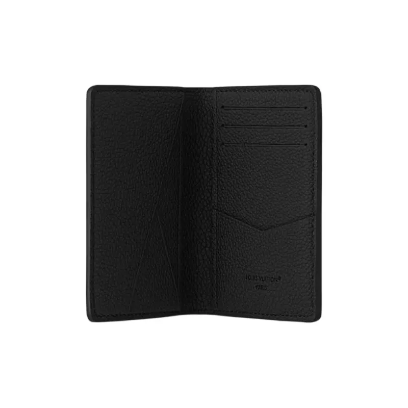 LOUIS VUITTON Pocket Organizer Damoflage Black-2