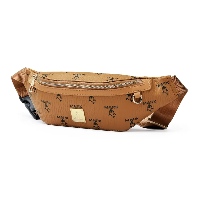 FAIRWHALE PVC Sling Bag Regular Unisex Brown-1