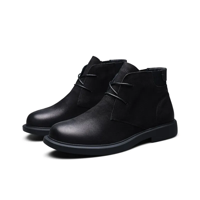 PARDASAUL Ankle Boots Men Black-7