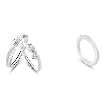COPI Colored Glaze Rings Unisex