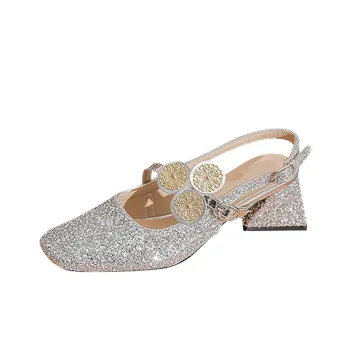 TADSW Chunky Heel High Heels Women's