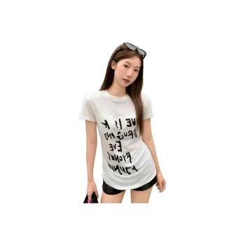 Mu Xiao Xin T Shirts Women's White