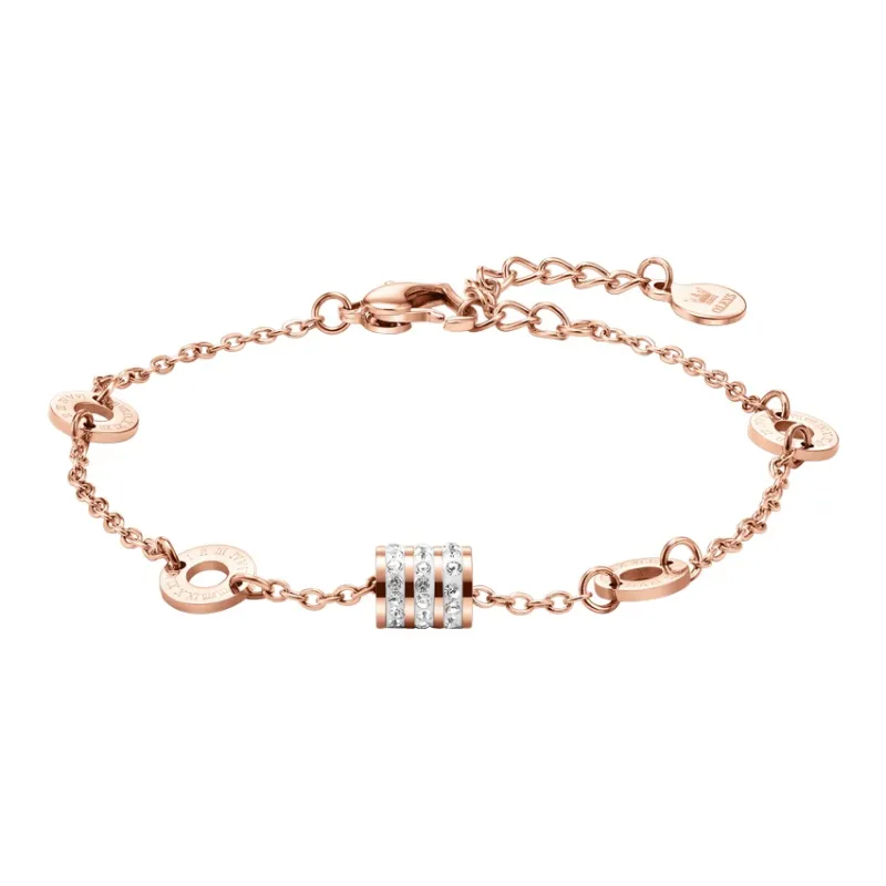 OLEVS Stainless Steel Bracelets Women's Rose Gold/Silver-0