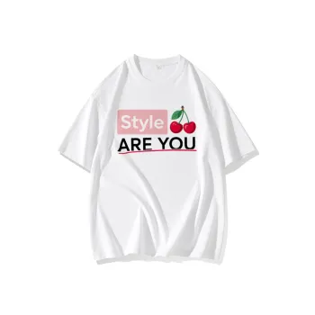 FAIRWHALE Drop Shoulder Sleeve T Shirt Women's