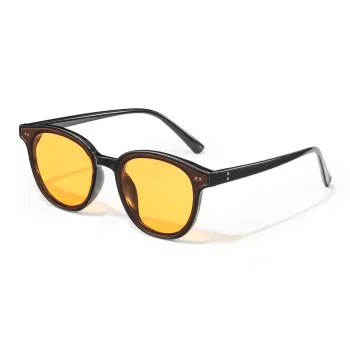 LASHION TR/Memory Plastic Oval Sunglasses Unisex
