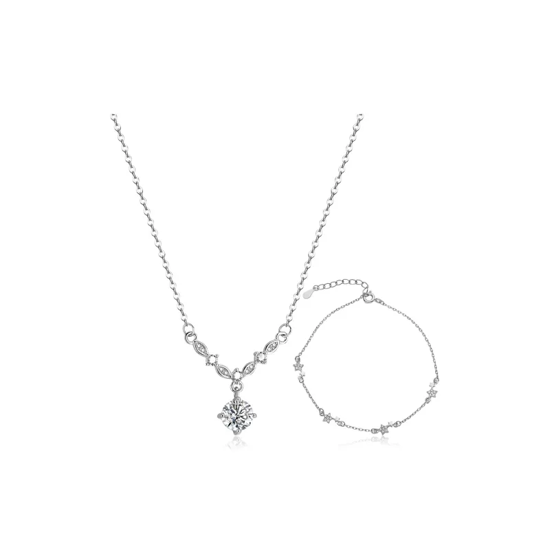 GUDS GAVE S999 Fine Silver Necklaces Women's-0