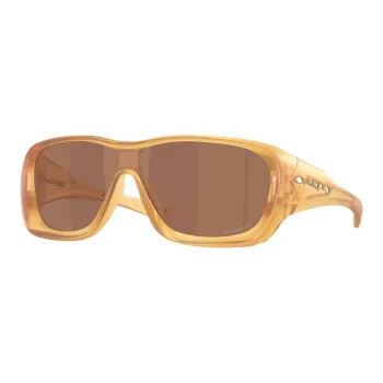 Oakley Irregular Shape Sunglasses Unisex Orange