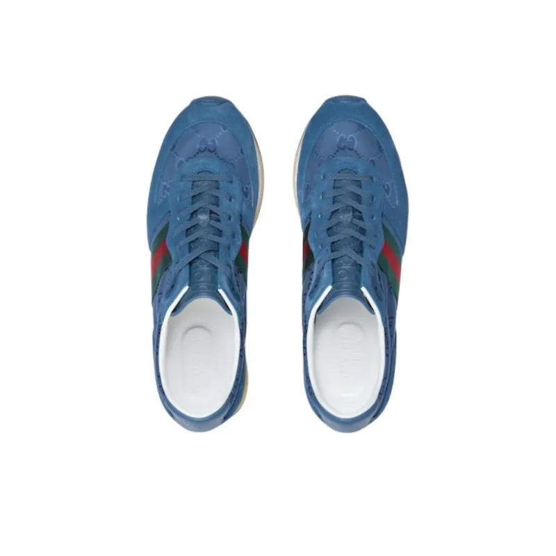 GUCCI Re Motion Low Top Casual Shoes Men's Blue-3