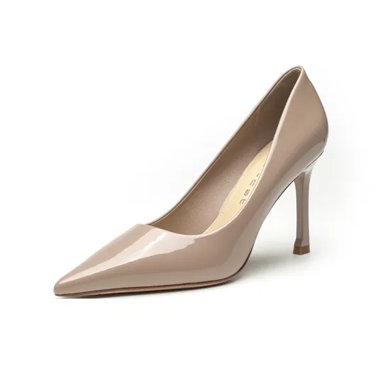 Varib Slim Heel High Heels 8cm Women's-7