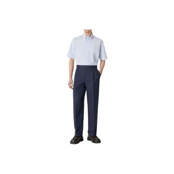 Bottega Veneta SS25 Casual Pants Men's Dark Indigo