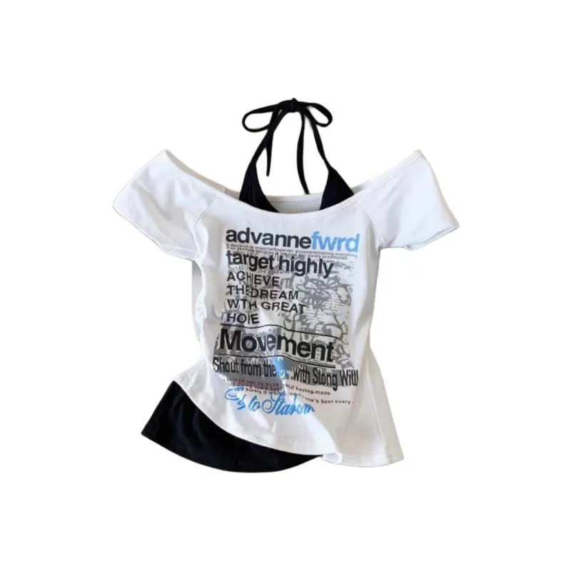 ABCMININ Regular T Shirt Women's-3
