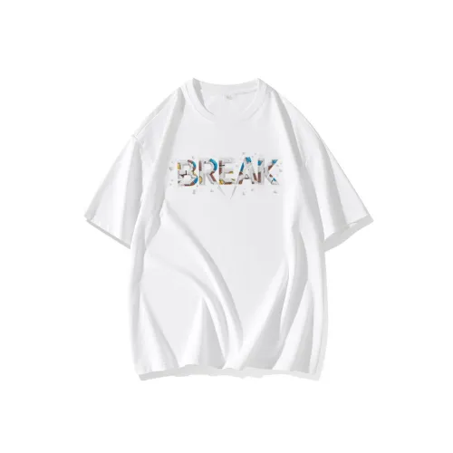 FAIRWHALE Drop Shoulder Sleeve T Shirt Women's