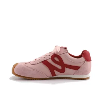 JOSINY Shock Absorbing, Non Slip, Wear Resistant, Breathable And Lightweight Low Top Casual Shoes Women's Light Pink
