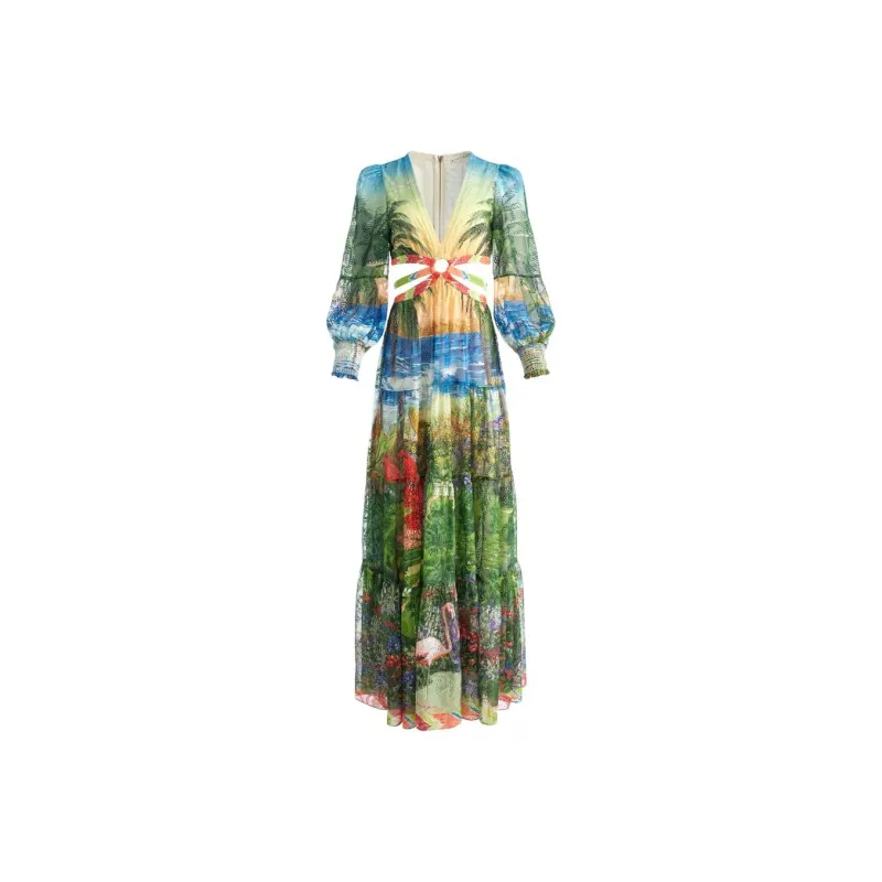 ALICE+OLIVIA Long Sleeved Dress Women's-0