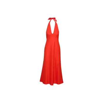 ARITZIA Babaton Nightscape Linen Dress Slip Dress Women's