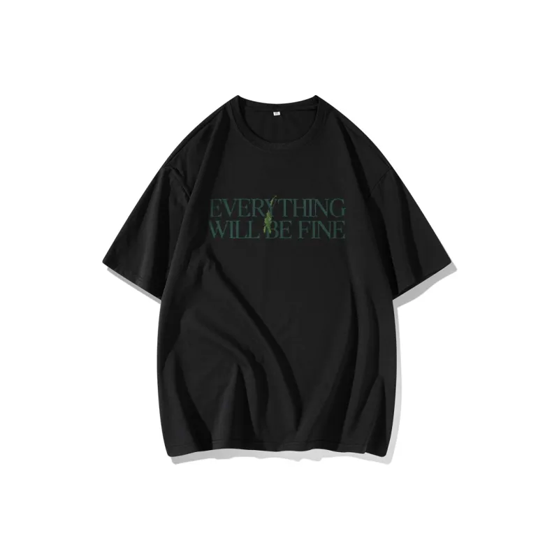 FAIRWHALE Drop Shoulder Sleeve T Shirt Women's-3