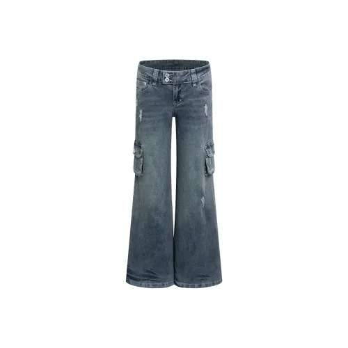 Ariseism Jeans Women's Denim Blue