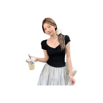Mu Xiao Xin Set in Sleeve T Shirt Women's