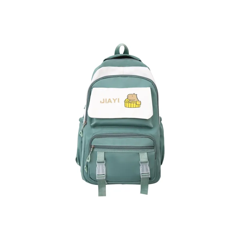 Yalu Nylon Backpack Unisex Multicolor-3