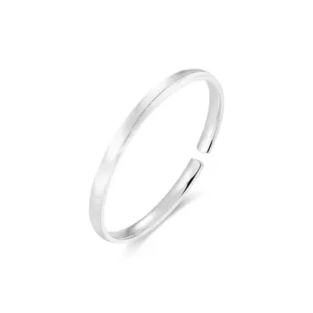 Old Qingyun Silver Building 999 Fine Silver Bangles Unisex