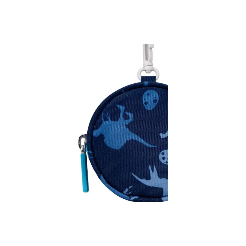 MOONROCK Polyester Key Pouch, Earphone Case, Coin Purse Unisex Dark Blue-1