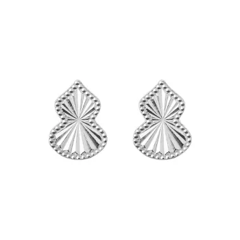 Happy Tide S925 Silver Stud Earrings Women's