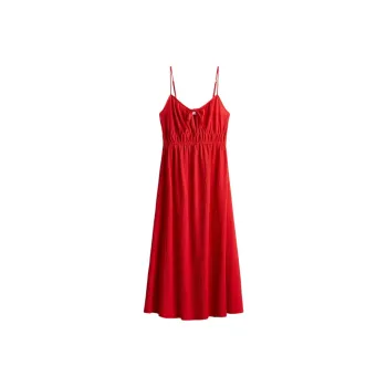 H&M Slip Dresses Women's Red