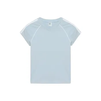 ARITZIA T Shirts Women's Dew Blue/White