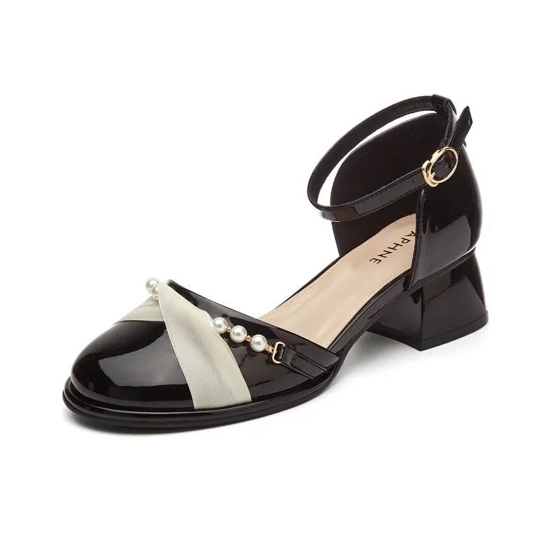 DAPHNE Chunky Heel High Heels Women's-0