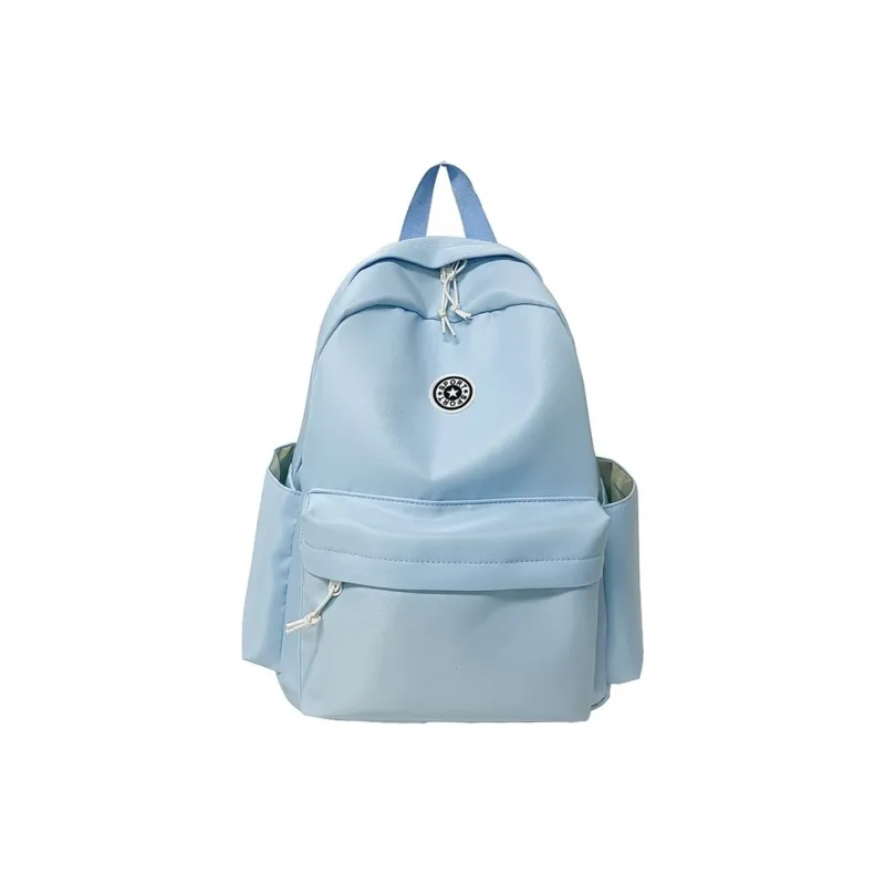 Kewuku Nylon Fabric Backpack Unisex Multicolor-12