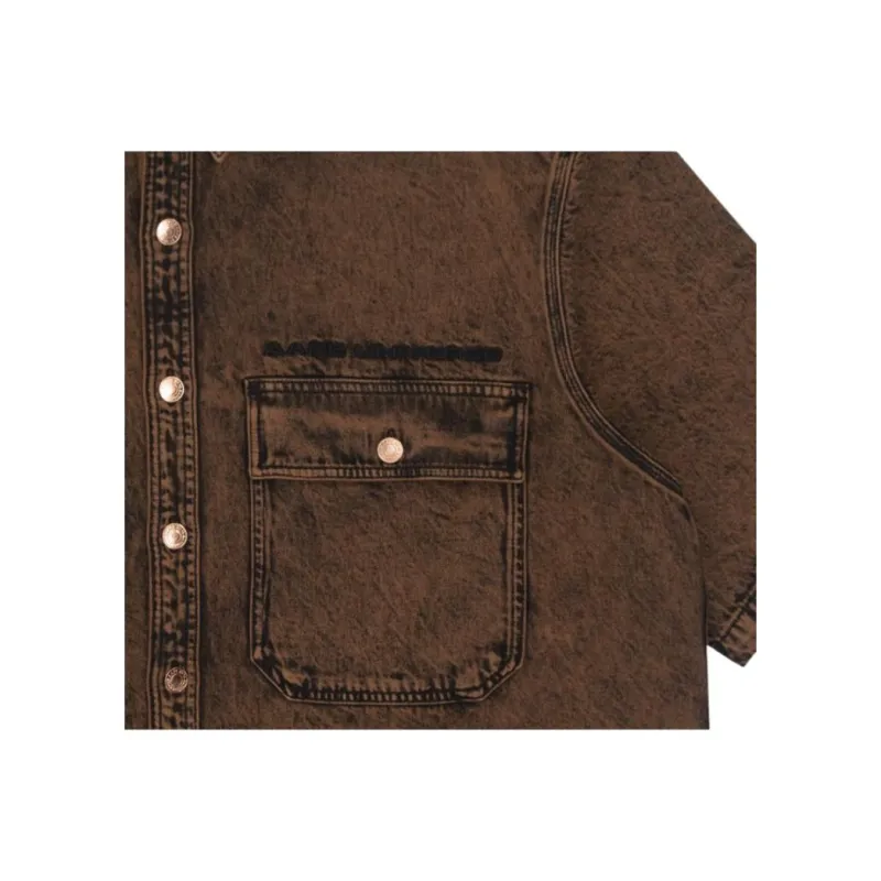 Aape Shirts Men Brown BWX-2